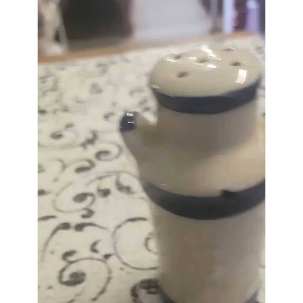 Chicken/Duck  Vintage Milkcan Salt & Pepper Shakers